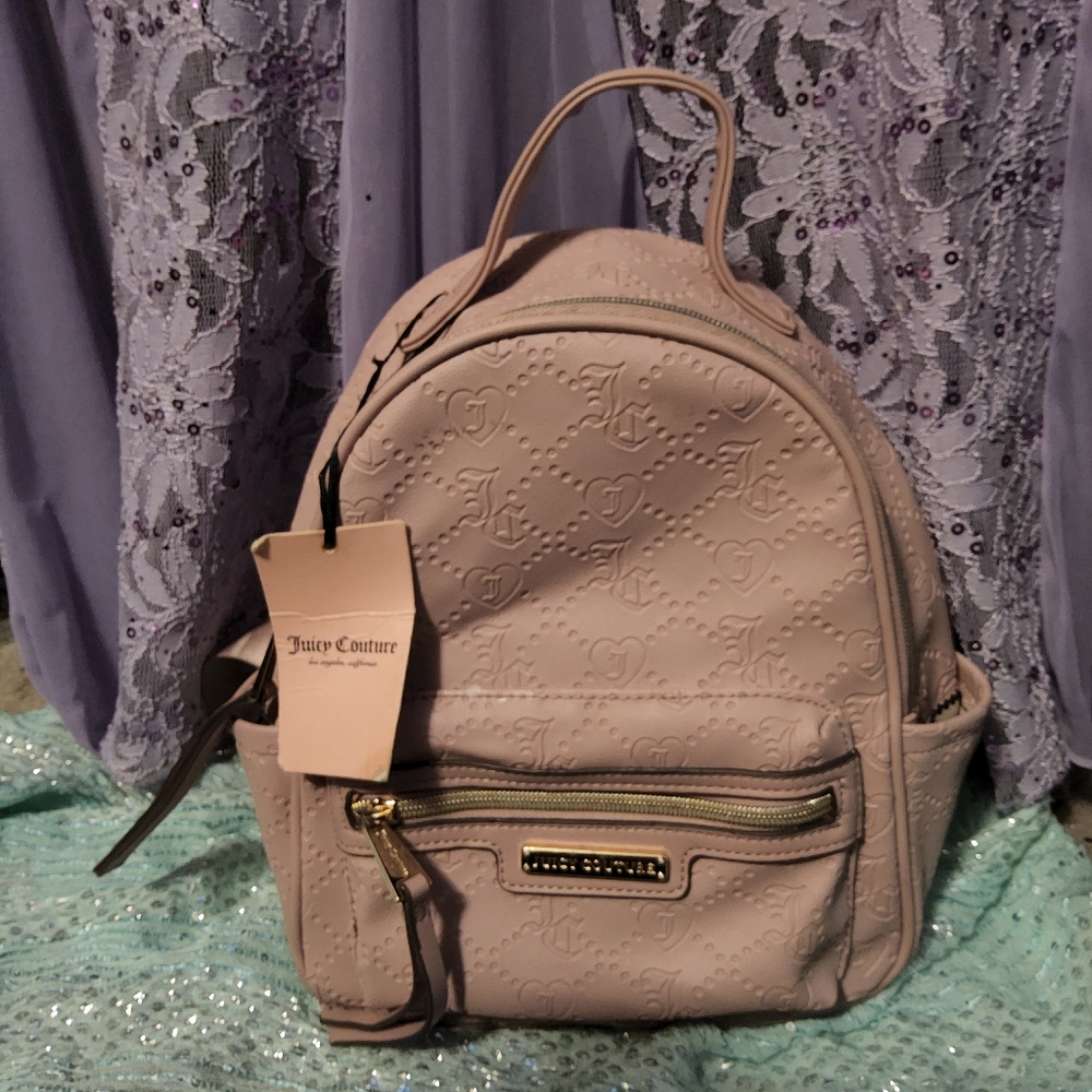 Juicy couture, mini backpack.